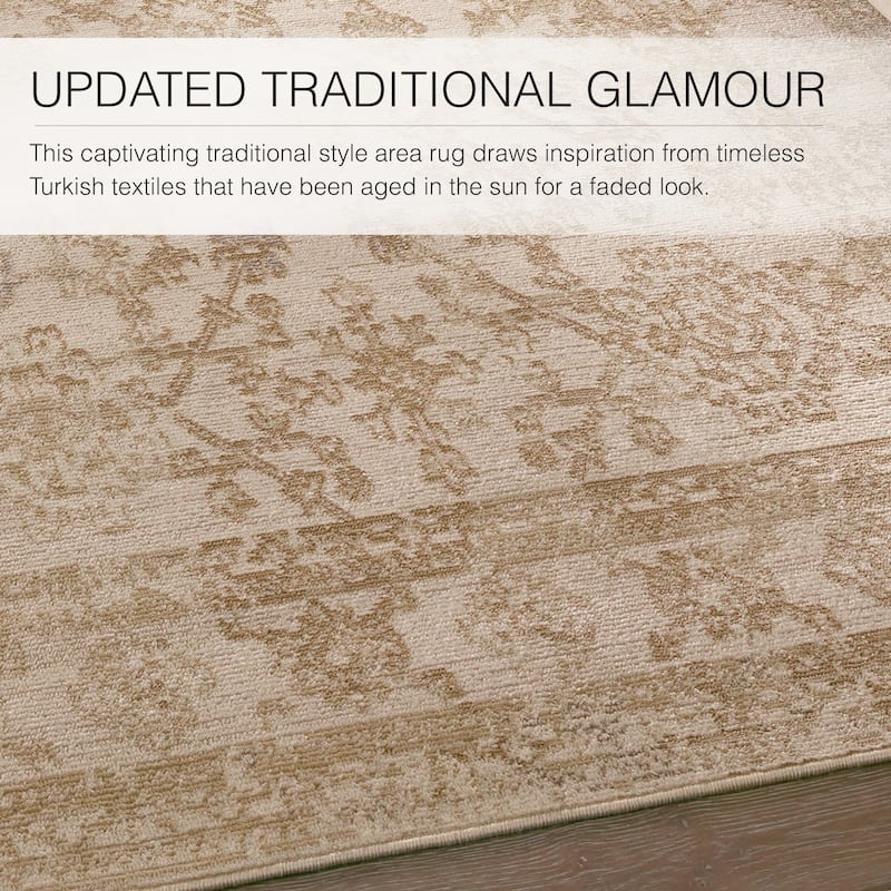 Salerno Indoor/Outdoor Medallion Area Rug
