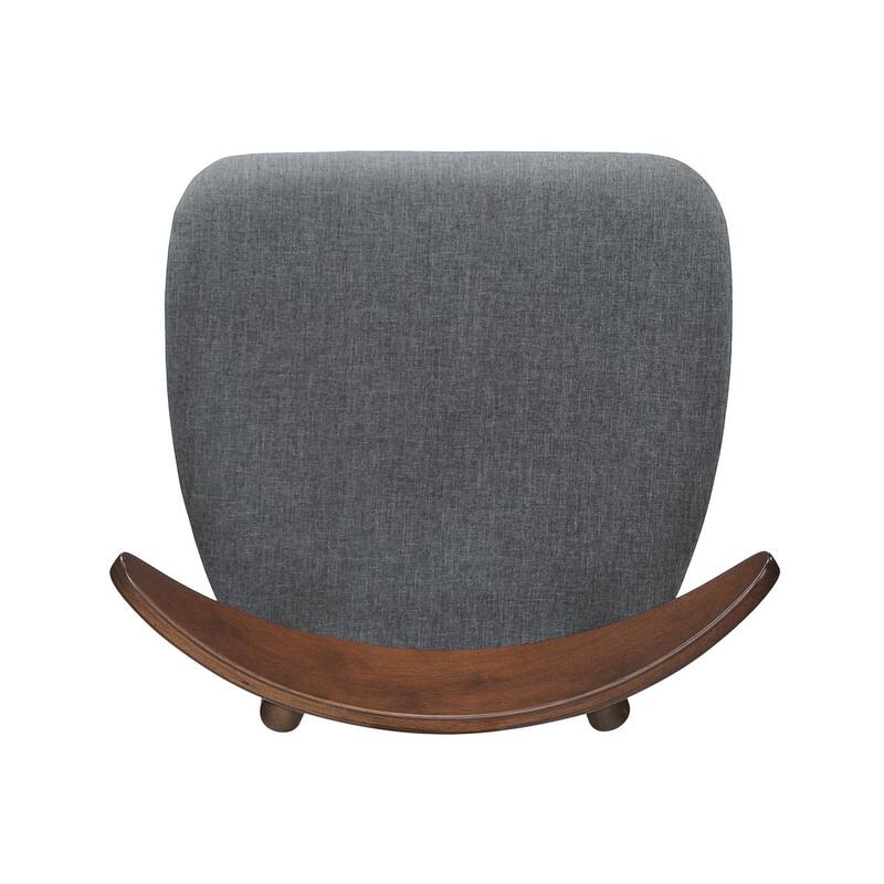 47.2" Wooden Table and Soft Cushioned Chairs, 5-Piece Dining Set