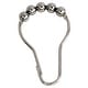 preview thumbnail 14 of 17, Edenscape Roller Ball Shower Curtain Rings (12 pcs/set) Polished Chrome