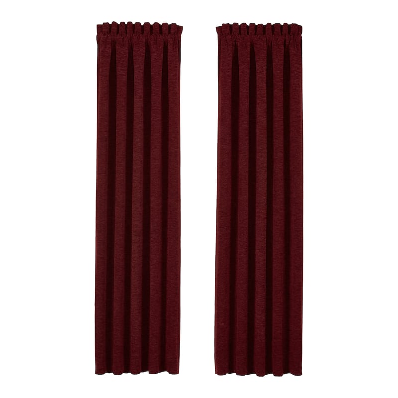 J. Queen New York Laurenza Window Panel Pair