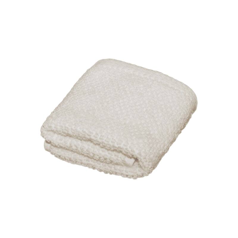 Linery & Co. Luxury Cotton Textured Bath Towel - Washcloth - Taupe
