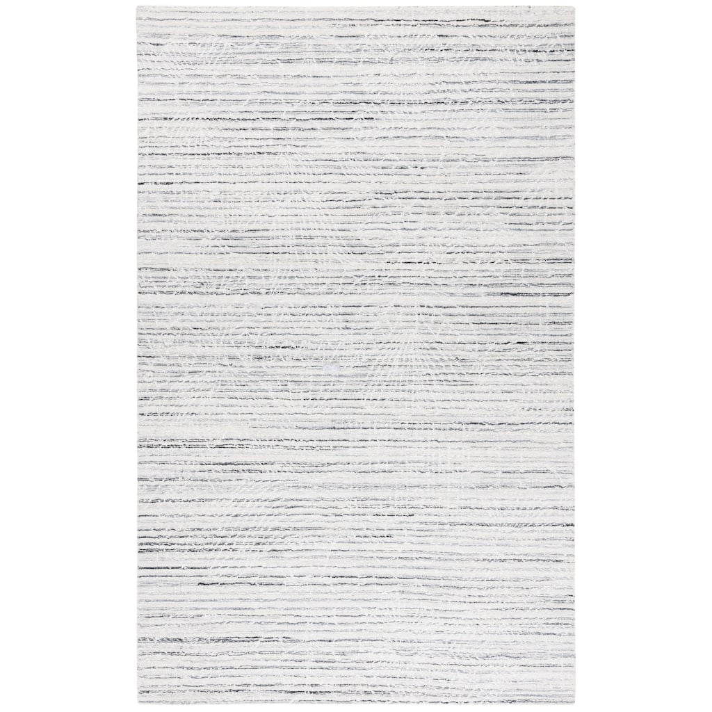 SAFAVIEH Handmade Ebony Kertu Modern & Contemporary Wool Rug