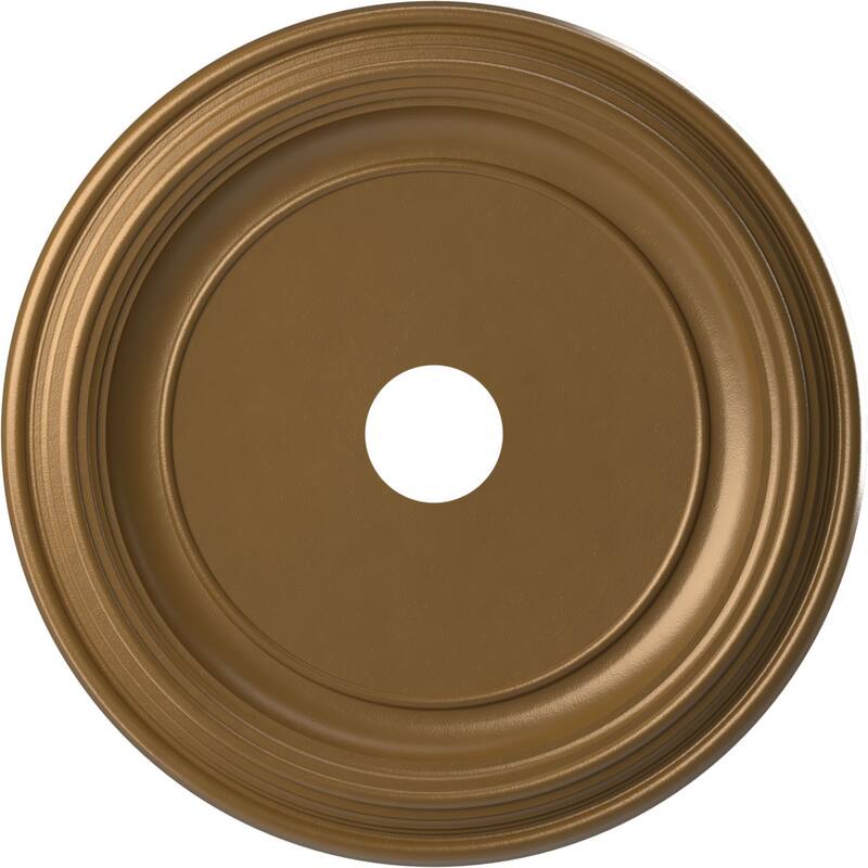 3 1/2" Inside Diameter - Traditional Thermoformed PVC Ceiling Medallion