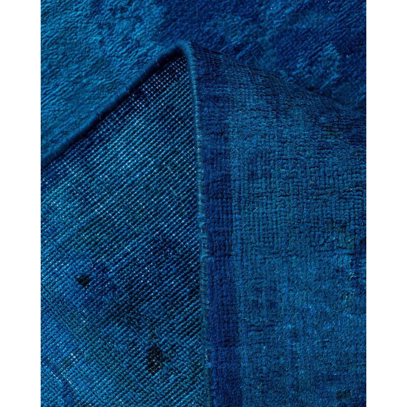 Vibrance, One-of-a-Kind Hand-Knotted Runner Rug - Purple, 2' 7" x 20' 3" - 2' 7" x 20' 3"
