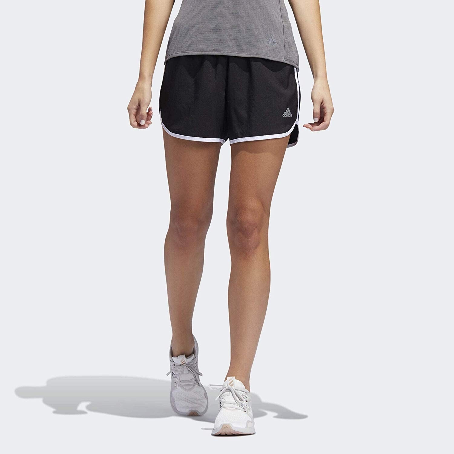 adidas Women's M20 Shorts, Black/White 