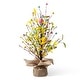 preview thumbnail 8 of 20, Glitzhome 18"H Easter Eggs Blossom Table Tree Spring Artificial Plants Centerpieces