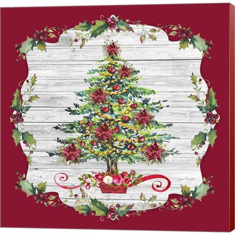 Jean Plout 'Holiday Treasures D' Canvas Art