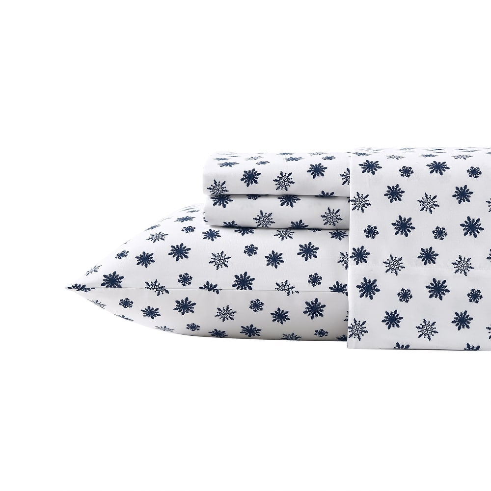 Nautica Cozy Brushed Flannel Printed Sheet Sets