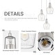 preview thumbnail 19 of 18, Modern 3-Light Kitchen Island Chandelier