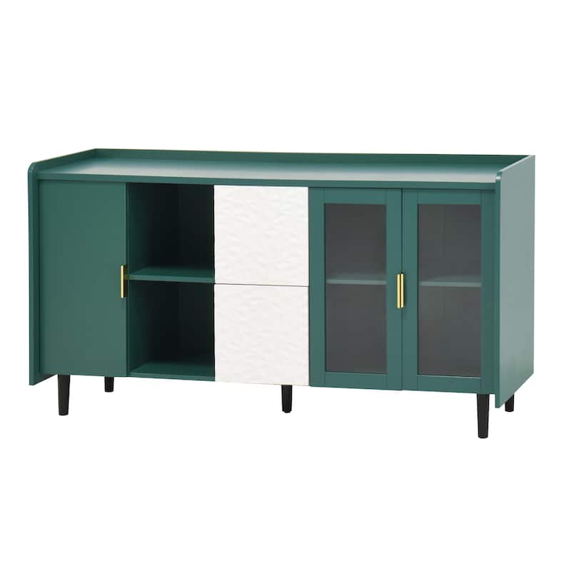 Kitchen Pantry Coffee Bar Storage Cabinet