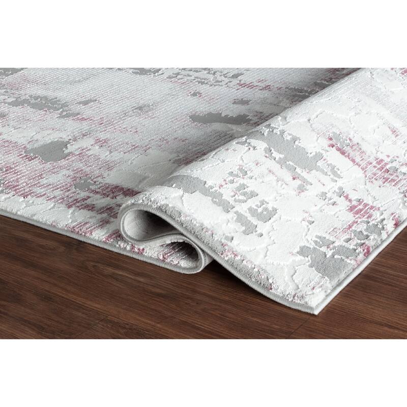 Petra Collection Abstract Area Rug