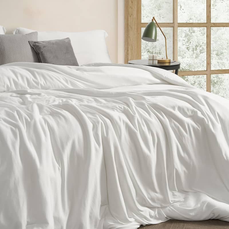 Cooler Than Cool - Coma Inducer® Oversized Comforter Set - Real White