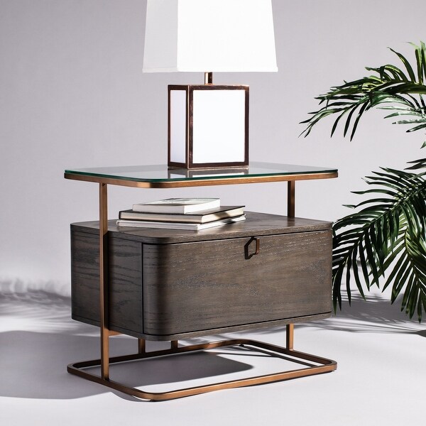 Safavieh Couture Johnson 1-drawer Nightstand