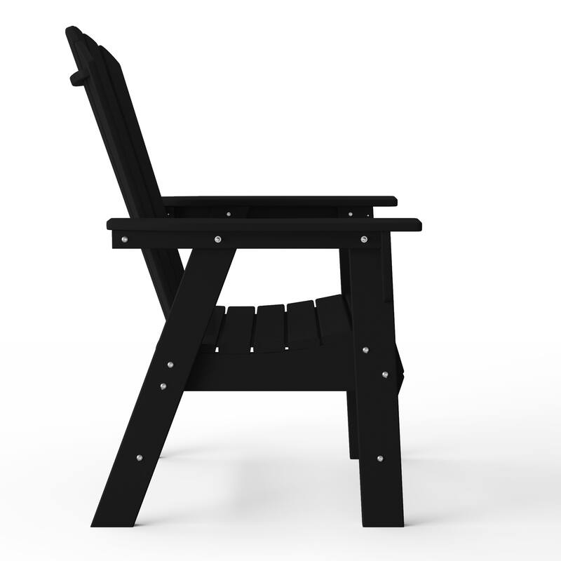 Altura Hdpe All Weather Outdoor Patio Adirondack Dining Chair