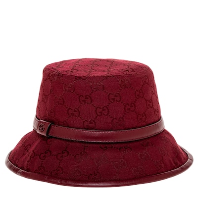 Gucci GG Monogram Cotton Bucket Hat