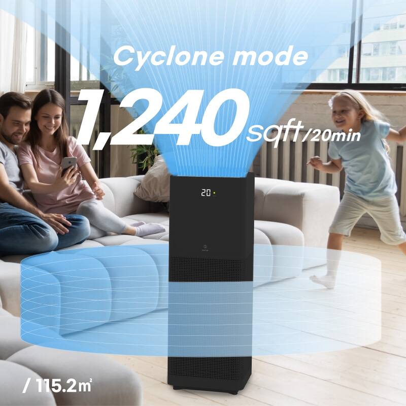 IMUNSEN Air Purifier with Cypress Wood Filter