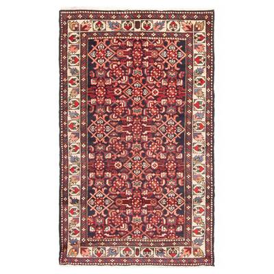 ECARPETGALLERY Hand-knotted Andelz Navy Wool Rug - 3'4 x 5'5