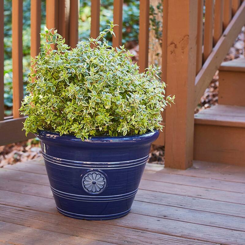 Southern Patio Modesto Handcrafted Composite Planter