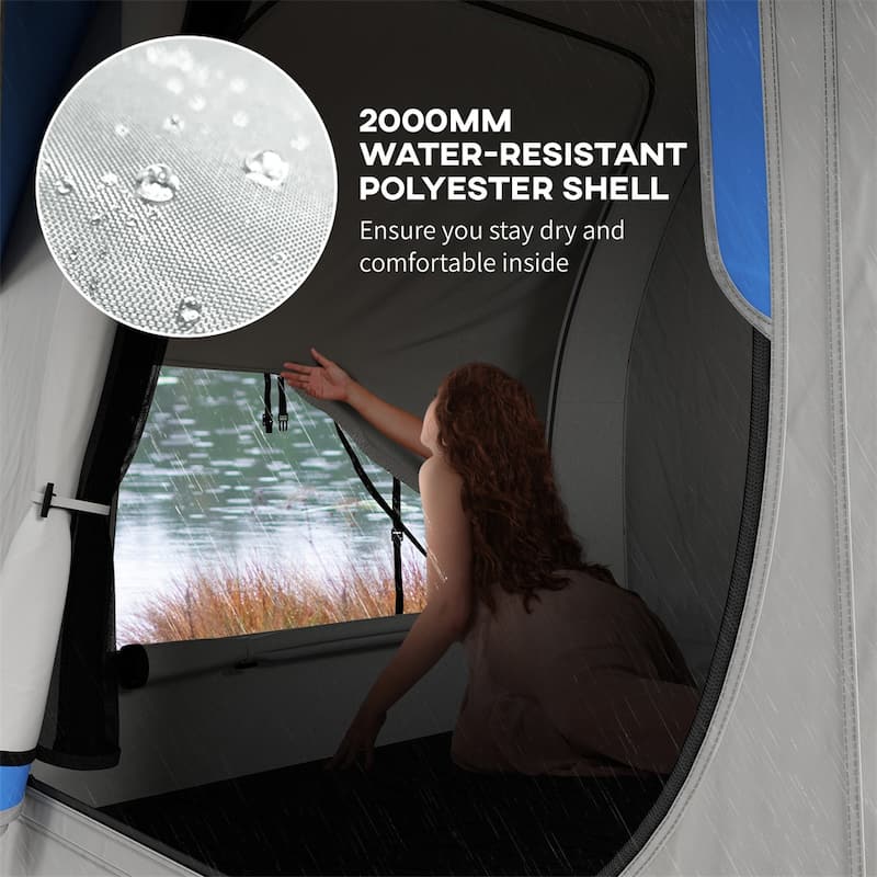 Car Tent for Hatchbacks SUVs Minivans Outdoor Camping Waterproof Portable Shelter