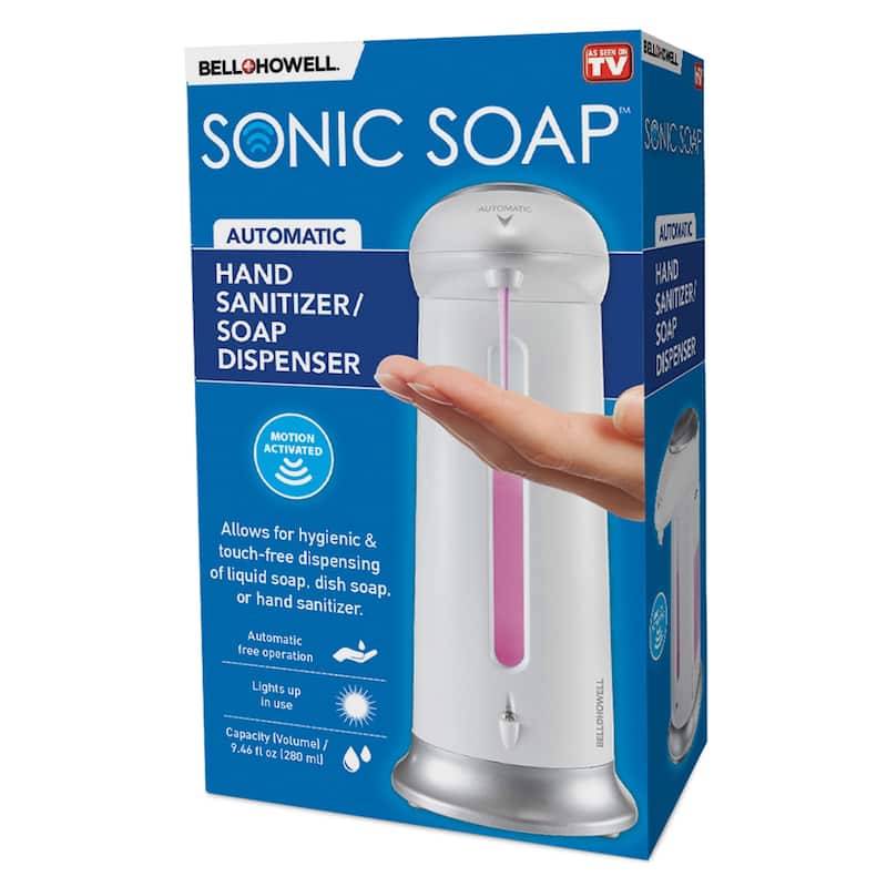 Bell and Howell Sonic Soap Dispenser