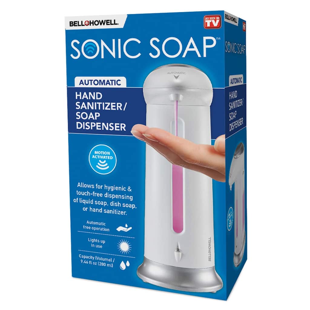 Bell and Howell Sonic Soap Dispenser