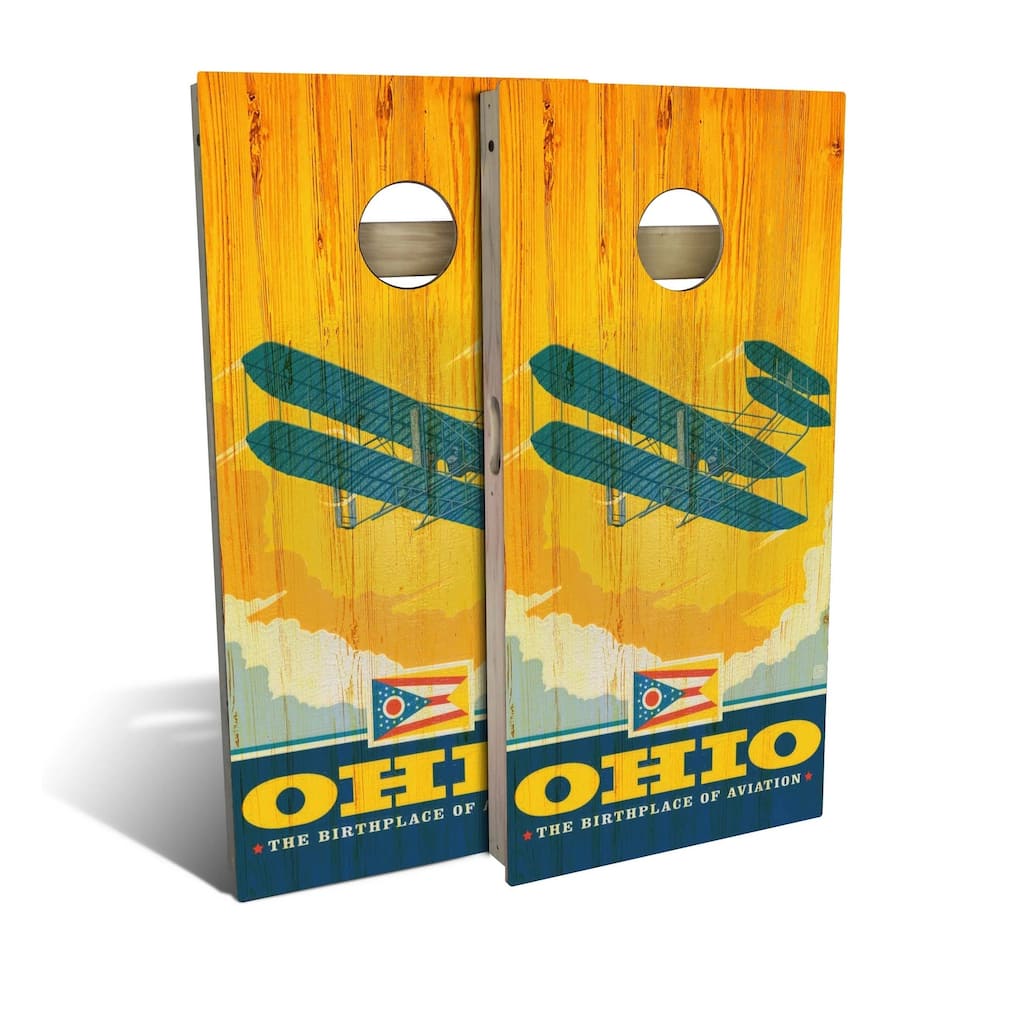Ohio State Pride Outdoor Cornhole Board Set