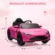 preview thumbnail 16 of 29, 12V Ride on Sports Car for Kids Licensed Aston Martin Battery Powered Car