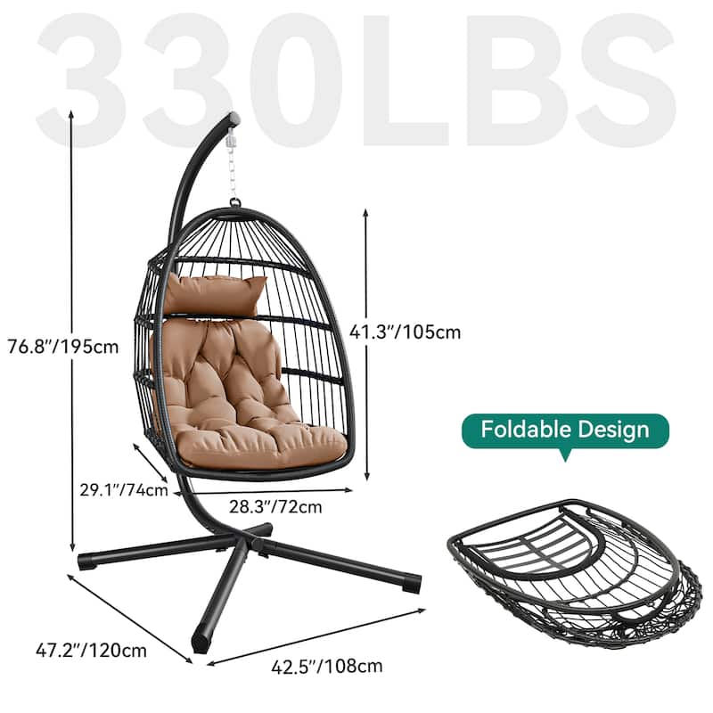 Breeonna Swing Chair with Stand