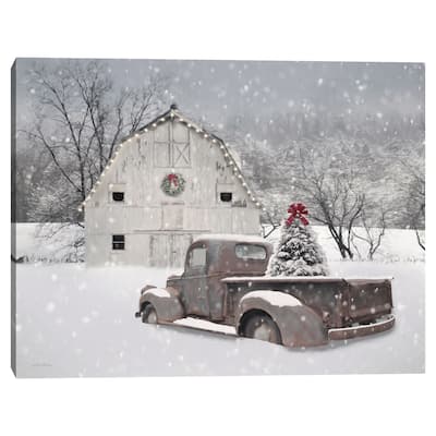Whisper of Christmas by Lori Deiter Canvas Art Print