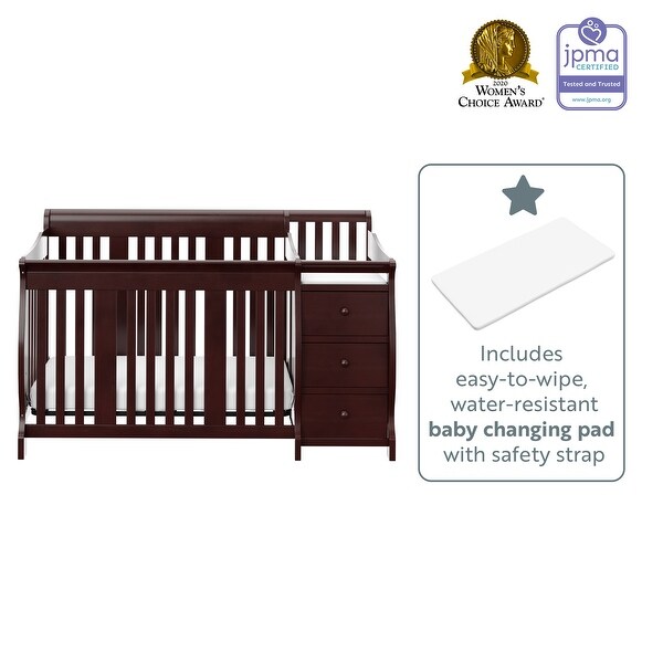storkcraft crib and changer
