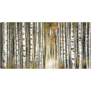 Birch Moment Gold By Sandy Doonan Canvas Art Print