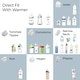 preview thumbnail 3 of 1, Baby's Brew Adapter for Dr Brown Wide Neck Bottles - White