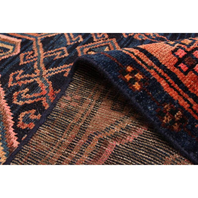 ECARPETGALLERY Hand-knotted Konya Anatolian Dark Copper Wool Rug - 3'7 x 8'0