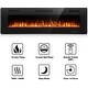 preview thumbnail 22 of 22, 50"-60" Recessed and Wall Mounted Electric Fireplace,750-1500W