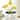 Garvee Artificial Orchid Arrangement with Vase, 3 Bunches 15 Flowers in Total, Faux Orchid Centerpiece for Home Decor