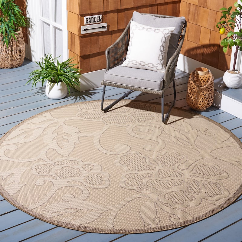 SAFAVIEH Courtyard Yaren Indoor/ Outdoor Waterproof Patio Backyard Rug
