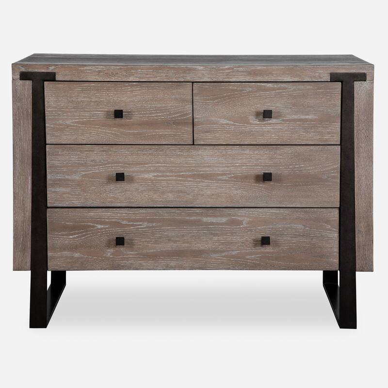 Uttermost Gabriel Oak Accent Chest - 32"H x 42"W x 18"D
