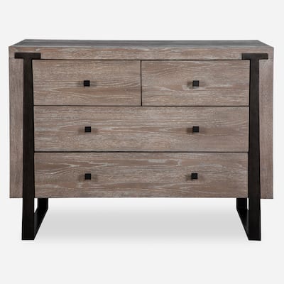 Uttermost Gabriel Oak Accent Chest - 32"H x 42"W x 18"D