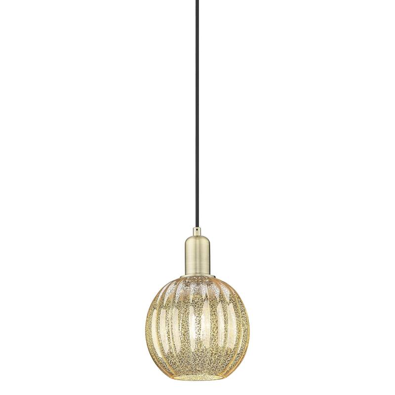 Innovations Lighting 716-1P-11-7 Preston Pendant Preston 7" Wide Mini - Antique Brass / Mercury