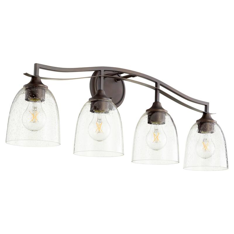 Quorum International Jardin 4 Light 30" Wide Vanity Light - Oiled Bronze