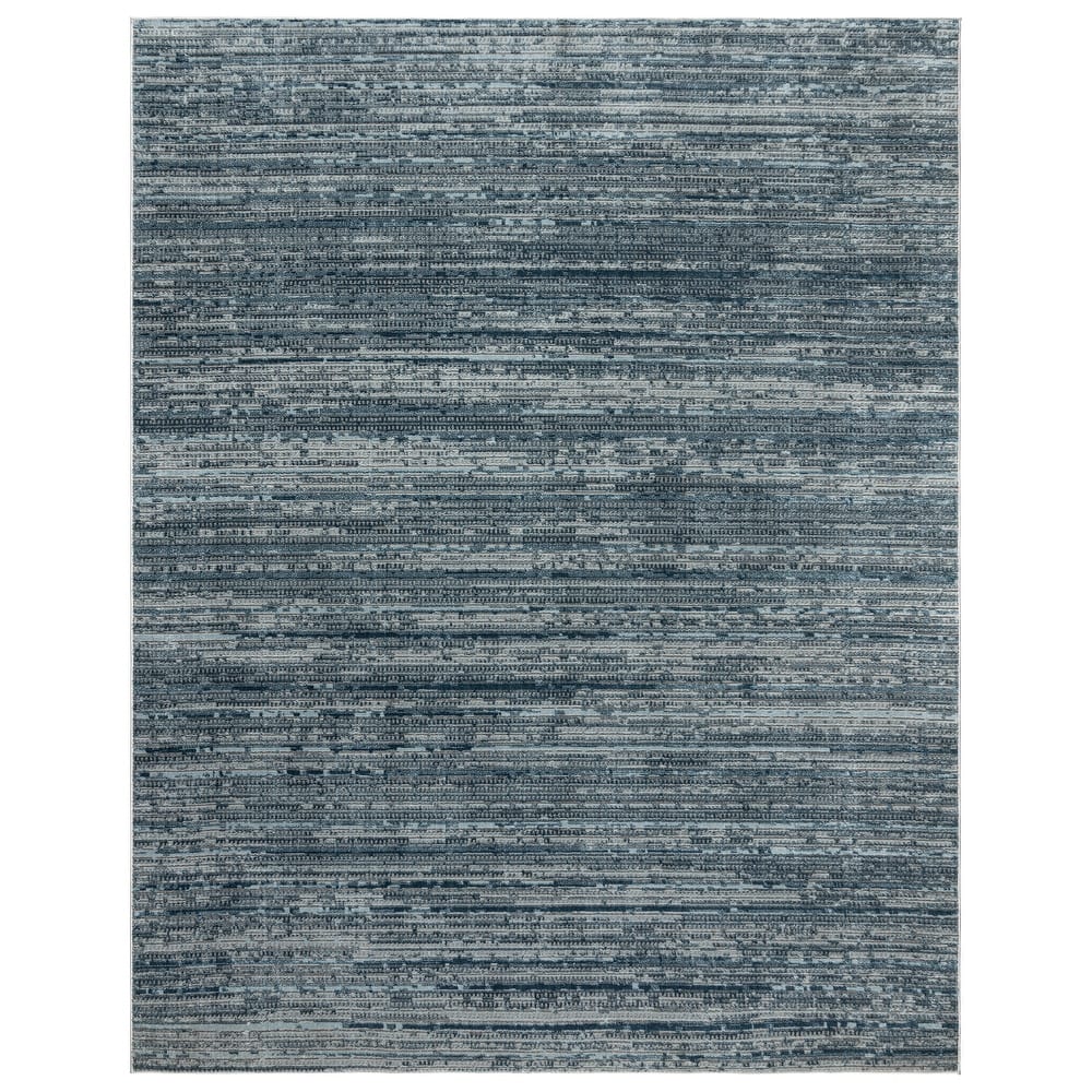 Gertmenian Missha Polyester Modern Tonal Ombre Solid High-Low Indoor Area Rug