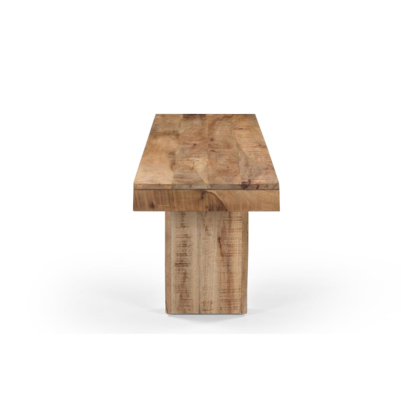 Timbergirl Natural Mango Wood Bench - 60"