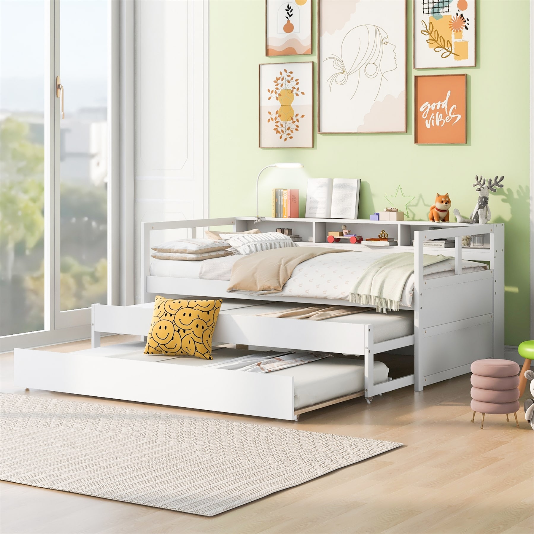 Twin XL Size Trundle Bed Trundle Beds Bed Bath Beyond