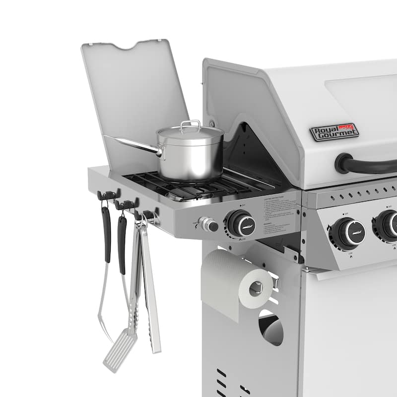 Royal Gourmet 6-Burner Propane Gas Grill with Sear & Side Burner