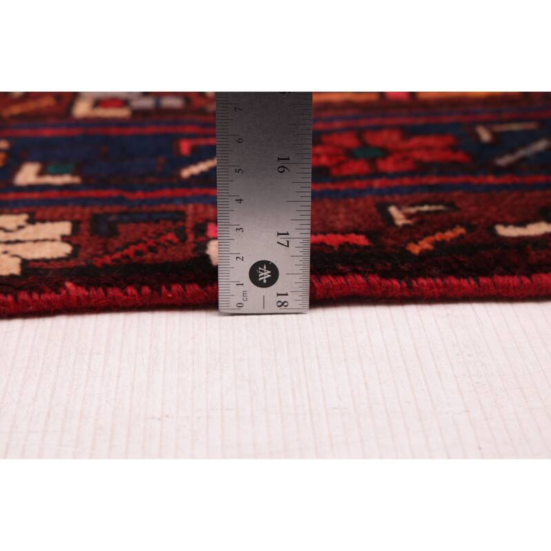 ECARPETGALLERY Hand-knotted Melis Red Wool Rug - 5'3 x 7'5