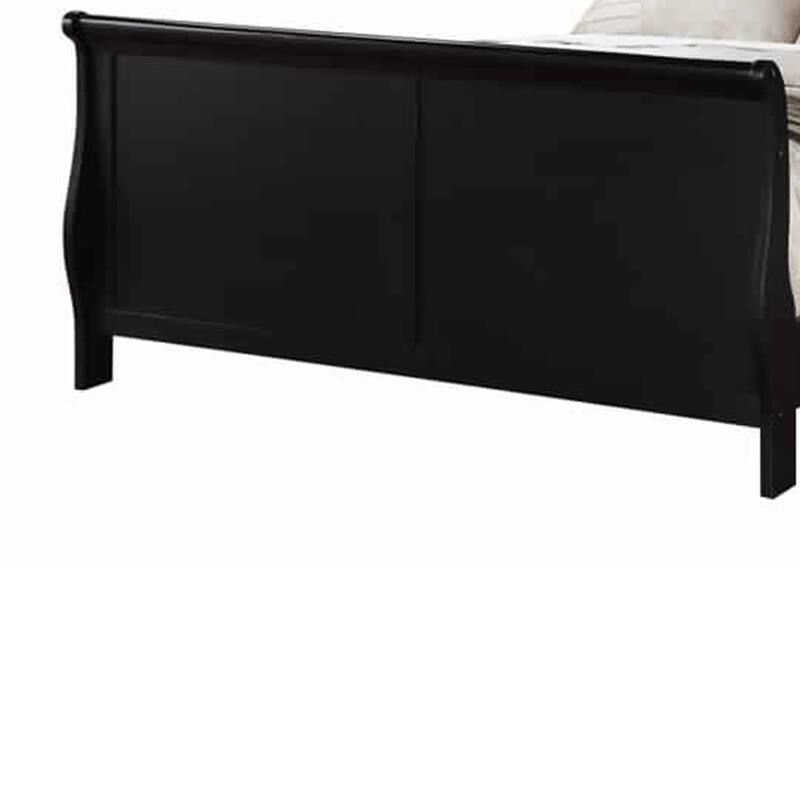Classy Twin Bed,Black