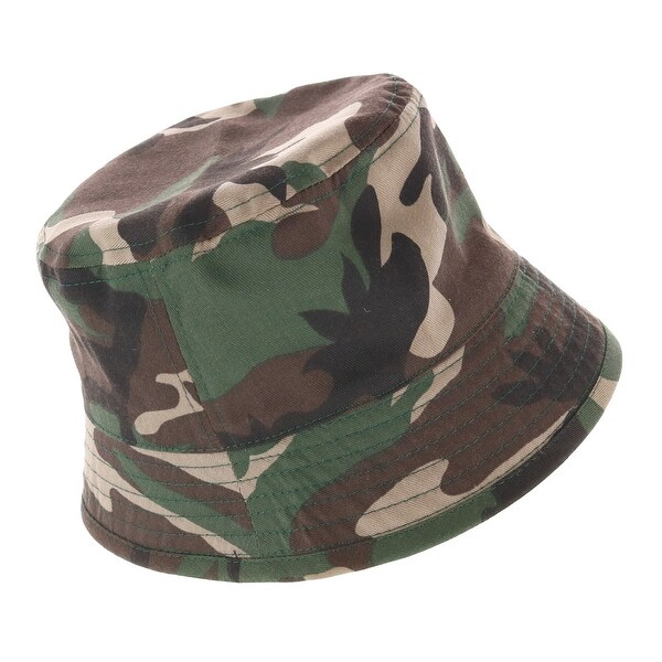 army print bucket hat