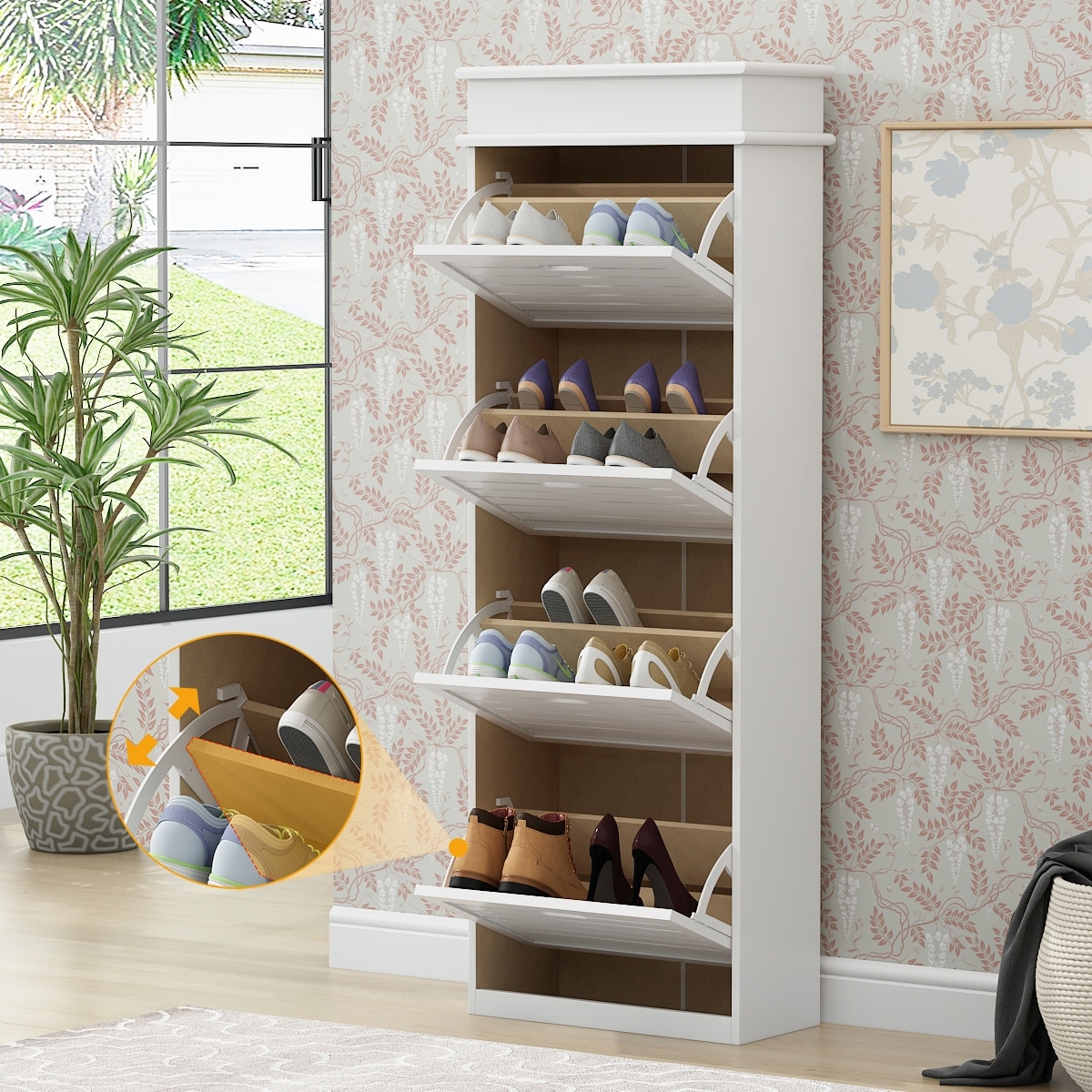 https://ak1.ostkcdn.com/images/products/is/images/direct/f833e7d9e5cc2b0ec99c67bc2445baf8eac3e552/16-Pair-Shoe-Rack-Storage-Cabinet-Organizer-with-4-Drawers.jpg