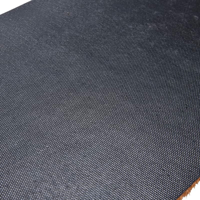 Geometric Coir Doormat - 32.0"L x 16.0"W x 0.1"H