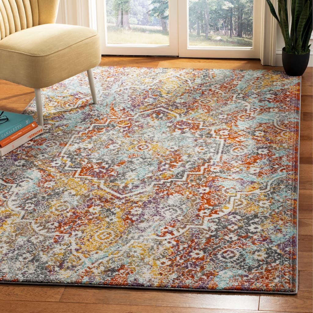 SAFAVIEH Madison Shirlee Vintage Boho Oriental Rug